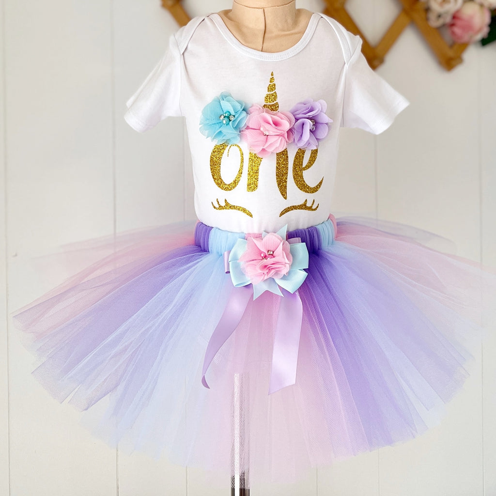 Unicorn birthday hot sale tutu