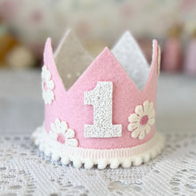 Boho Daisy Crown - Pink