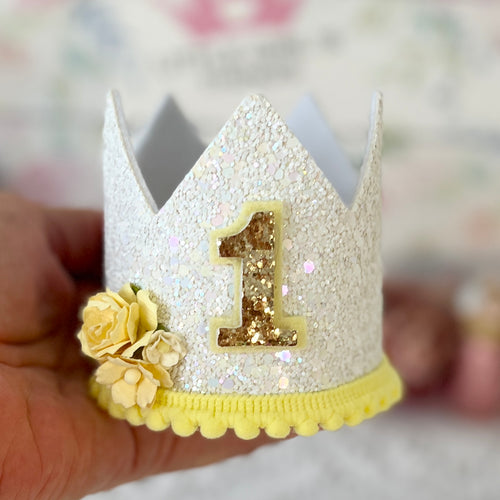 Lemon Birthday Crown