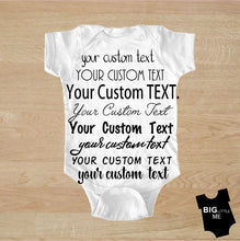 Custom Order Onesie - Your Design