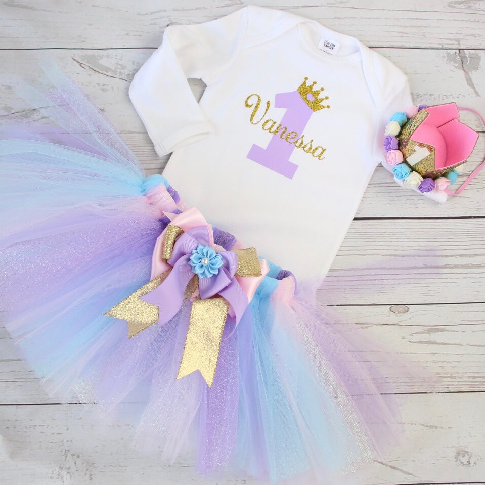 Mermaid first deals birthday onesie