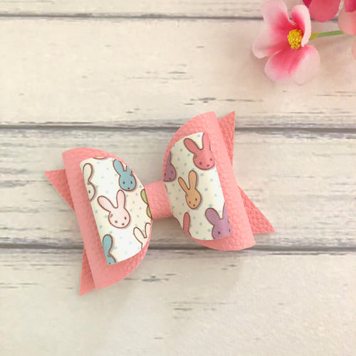 Sophia Bow - Peach and Bunny Faces