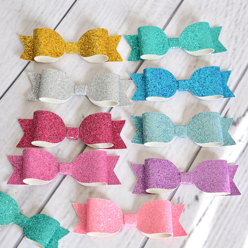 Gracie Bow - Glitter (9 Colours)