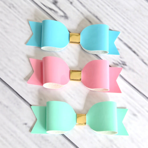 Gracie Bow - Patent Leather (3 Colours)