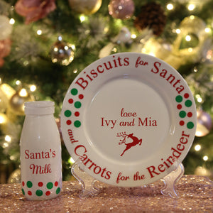 Santa Plate Set - Biscuits for Santa
