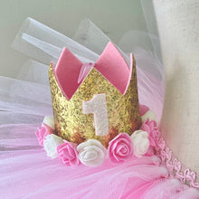 Cake Smash Outfit - First Birthday Deluxe Tutu Deep Pink Bundle