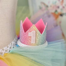 Cake Smash Outfit - First Birthday Deluxe Tutu Rainbow Bundle