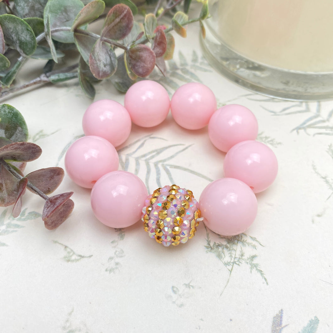 Bubblegum Bracelet - Perfect Pink