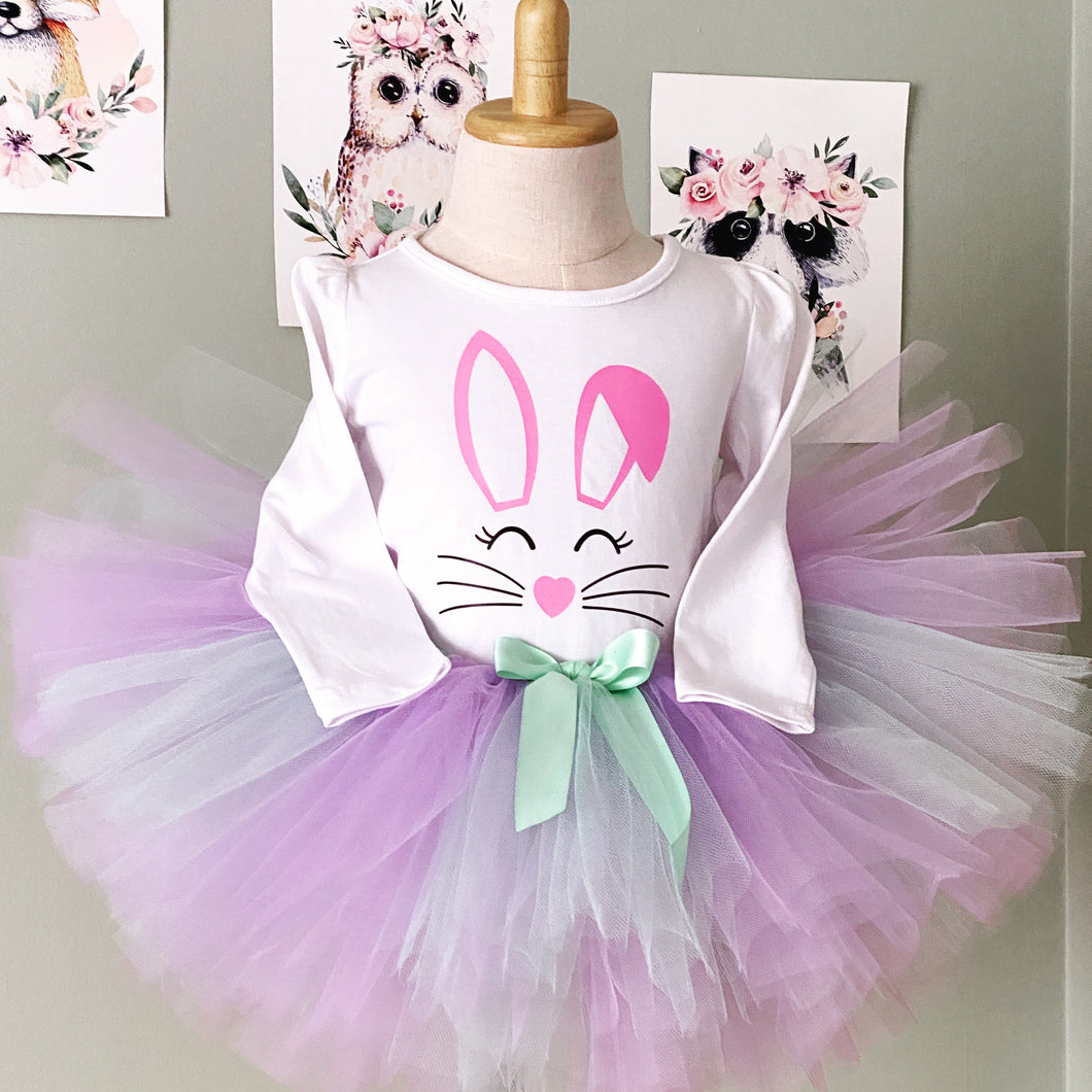 Deluxe Tutu - Lavender and Mint