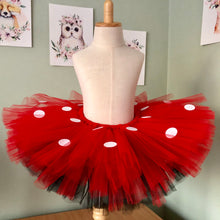 Red & Black Tulle with White Dot - Minnie Tutu